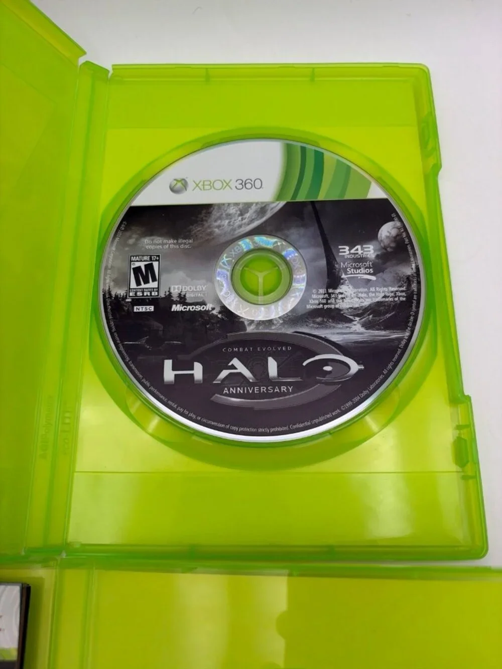 Halo Bundle of 3 Games Microsoft Xbox 360 Tested Working